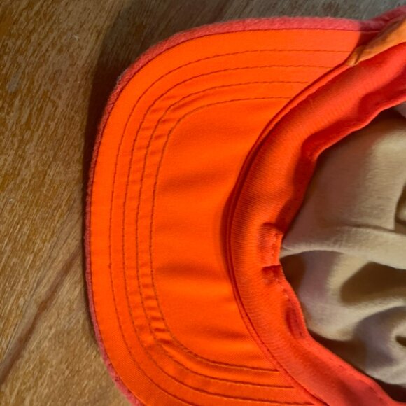 Cabela's Orange Fleece Insulated Hat Cap Orange Hunting - Picture 7 of 11